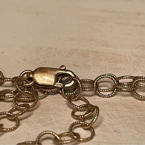 14k GF 18 Inch Chain Link Layering Necklace - Picture 7 of 7